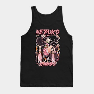 Nezuko Vector Art Tank Top